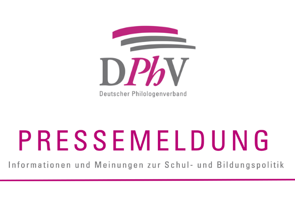 Deutscher Philologenverband appelliert an Kultusministerkonferenz: Keine Niveausenkung und keine Einsparungen bei der Lehrkräftebildung