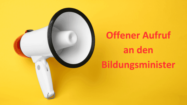 Offener Aufruf des PhVSA an den neuen Bildungsminister von Sachsen-Anhalt: Jetzt ist Ihre Stunde!