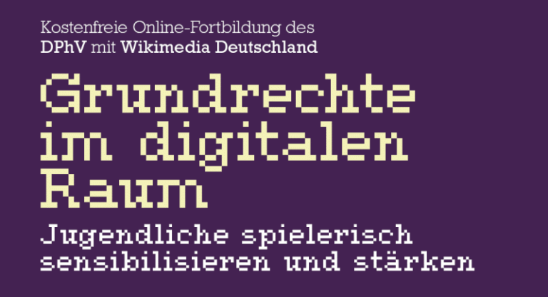 Kostenfreie Online-Fortbildung | Grundrechte im digitalen Raum – Jugendliche spielerisch sensibilisieren und stärken