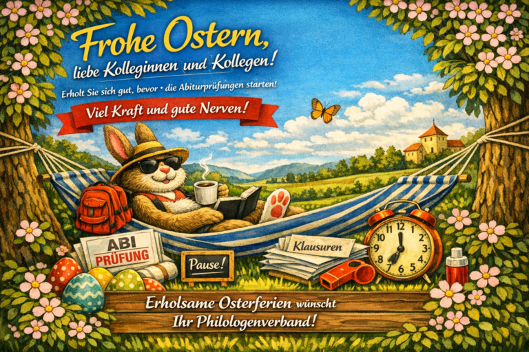 Der PhVSA wünscht ein erholsames Osterfest.